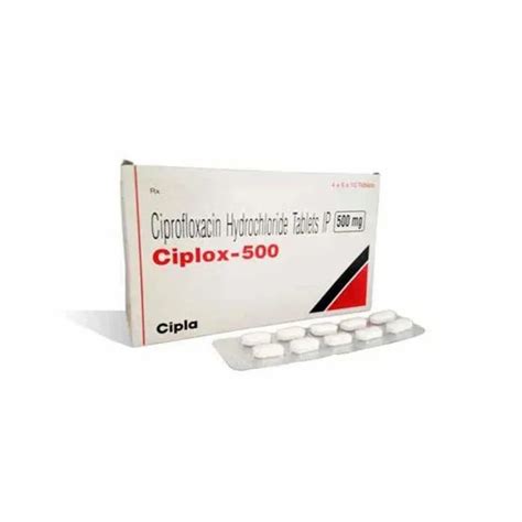 Ciplox 500 Tablet Ciprofloxacin 500mg At Rs 47 6 Stripe In Nagpur