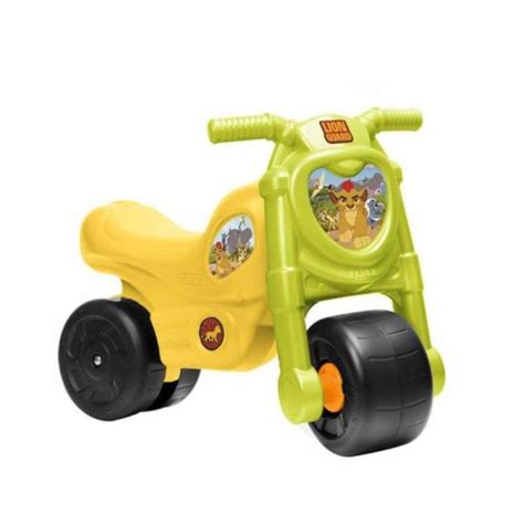 Moto Correpasillos Montable Para Niños Feber Amarillo Lion Guard BB