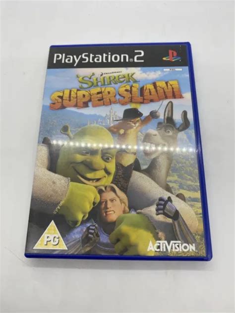 SHREK SUPER SLAM Sony Playstation 2 Video Game Complete With Manual PS2