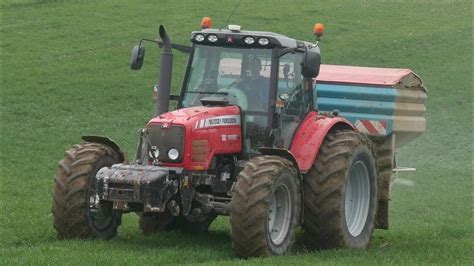 Épandage d engrais 2023 Massey Ferguson 6480 Sulky X50 On