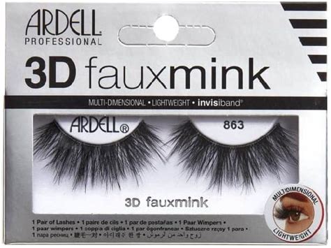 Ardell 3d Faux Mink Lashes 853 4 Pairs Beauty And Personal Care