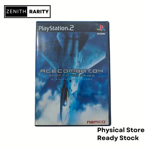 Zenith Rarity Sony Playstation 2 PS2 Game Ace Combat 04 Shattered