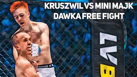 Dawka Free Fight Lord Kruszwil VS Mini Majk FAME MMA 5 YouTube