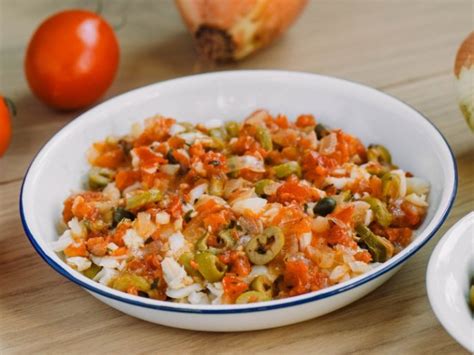 Receta de bacalao a la vizcaína estilo mexicano