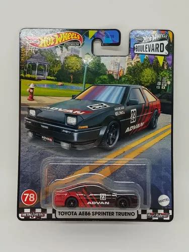 Hotwheels Premium Toyota Ae86 Sprinter Trueno Advan Parcelamento Sem Juros