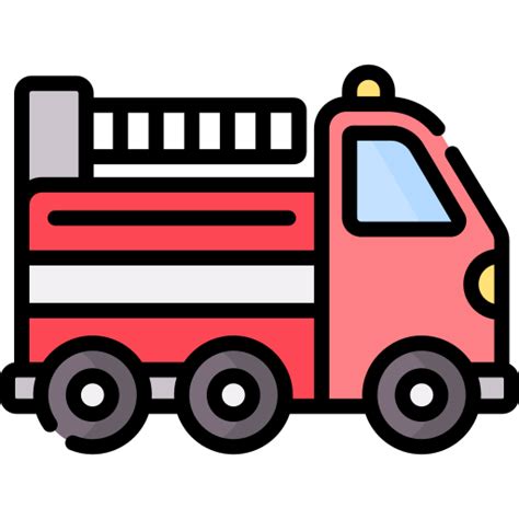 Fire Truck Free Transport Icons