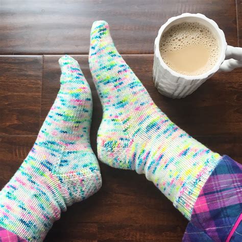 Vanilla Sock Knitting Pattern For Beginners