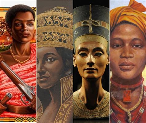 Some African Queens Of Boldness And Nobility I Love Africa