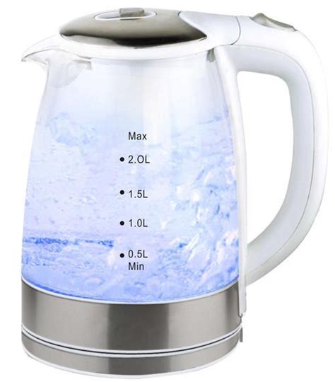 Kettles - BRAND NEW ELECTRIC GLASS KETTLE WITH LED LIGHTS / CORDLESS ...