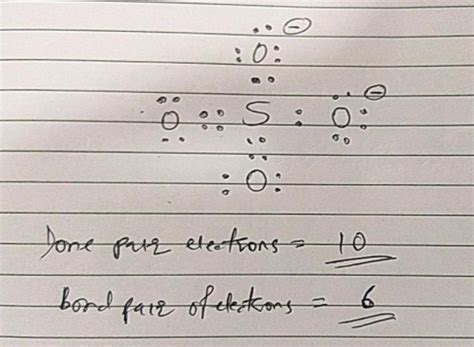 According To Lewis Structure The Number Of Lone Pair Bond Pair Of