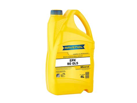 Трансмисионно масло RAVENOL Getriebeoel EPX SAE 90 GL 5 4л