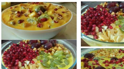 Fruits Custard Recipe How To Make Fruit Custard At Home Super