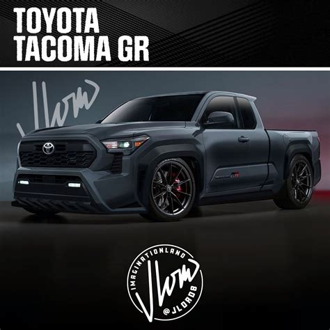 Toyota Gr Tacoma Imagined In Hot Sporty Attire To Rival The Ford