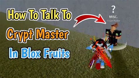 How To Talk To Crypt Master NPC In Blox Fruits How To Start Cursed