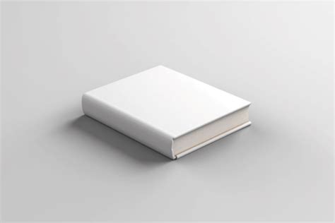 White Cover Book Mockup Graphic by Illustrately · Creative Fabrica