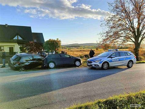 Zręcin Zderzenie fiata i toyoty