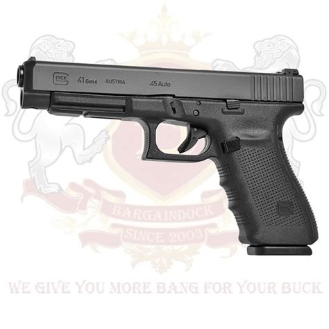 GLOCK 41 GEN 4 COMPETITION PISTOL 45 ACP SEMI AUTOMATIC BLACK