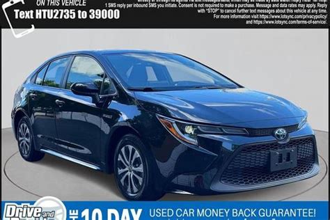 Used Toyota Corolla Hybrid For Sale In Harrisburg Pa Edmunds