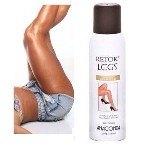 Maquiagem P Pernas Retok Legs Anaconda 150ml Shopee Brasil