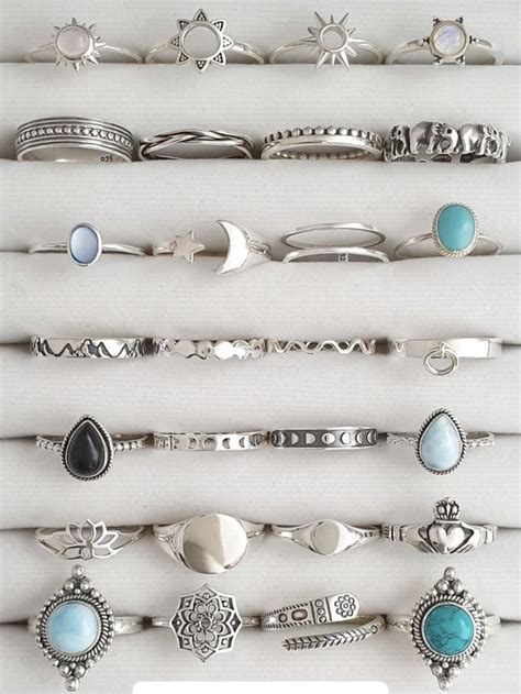 Pin By Ah On Accesorios Handmade Silver Jewellery Fashion Rings Diy
