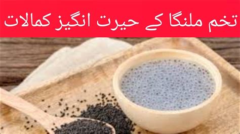 Tukh Malanga Ke Fayde Benefits Of Basil Seed By Good Cooking YouTube