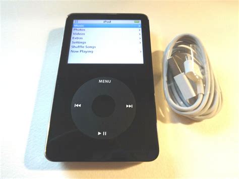 Apple Ipod Classic 5 5 Gen Black 80gb Wolfson Chip New Battery Ebay