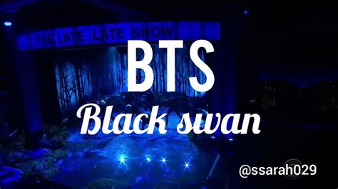 Bts Black Swan Live Perfomance Youtube