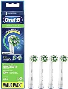 Oral B Clean Maximiser Cross Action Testine Spazzolino Elettrico D