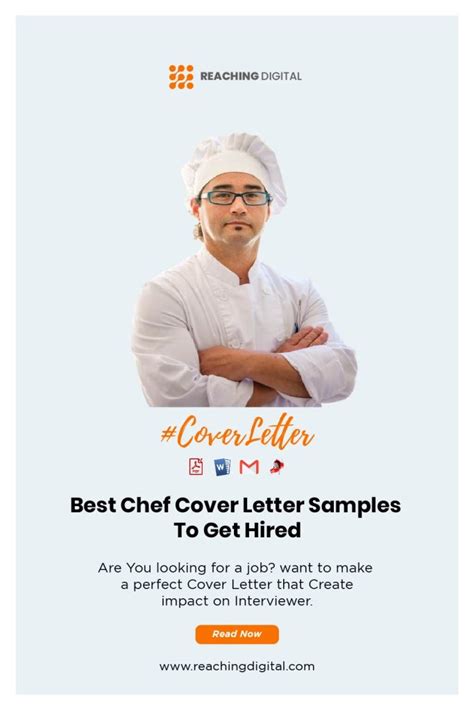 7 Best Chef Cover Letter Samples To Get Hired Reaching Digital