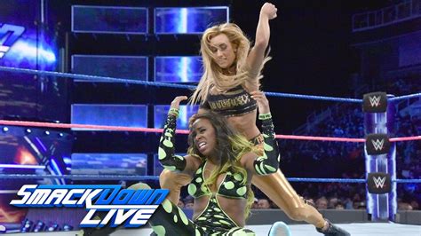 Naomi Vs Carmella Smackdown Live Oct Youtube