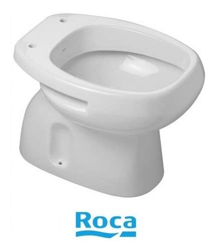 Combo Inodoro Corto Roca Monaco Bidet Agujero Ahora Filhos Srl