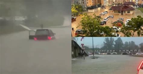 Beberapa Kawasan Di Bangi Dipercayai Dilanda Banjir Kilat