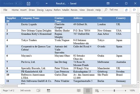 How to Apply Table Styles to Word Tables in C# and VB.NET - DEV Community