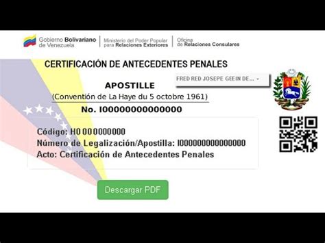 Apostilla Electr Nica Venezuela Funcionamiento Y Requisitos