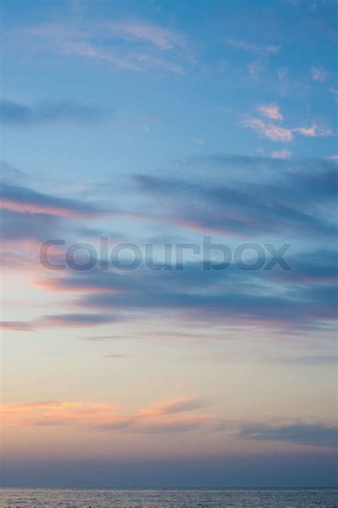 Sunset Seascape | Stock image | Colourbox