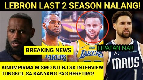 Ito Sinabi Ni LBJ Sa Kanyang Interview Steph Bumitaw Ng Salita Dahil