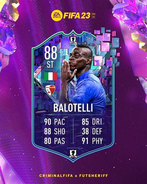 Mario Balotelli Flashback Sbc Leaked In Fifa Official Stats Fut Wiki