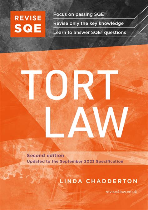 Tort Law Ebook Revisesqe