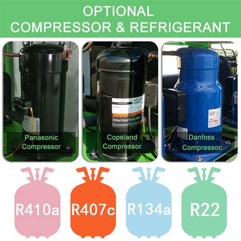 Máquina industrial del refrigerador de agua para el tanque de