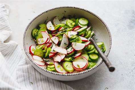 Cucumber Radish Salad Cooking Lsl