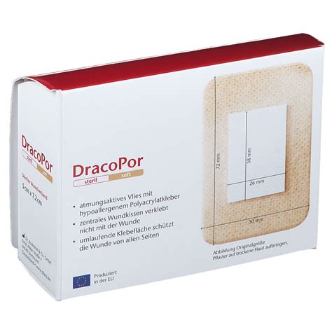 DracoPor Soft Hautfarben 5 Cm X 7 2 Cm Steril 25 St Shop Apotheke