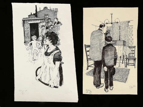 CHARLES MOZLEY 1914-1991. Original illustrations for the nov