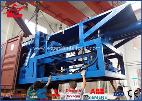 Light Scrap Metal Baling Shear Machine With 400Ton Cutting Force PLC