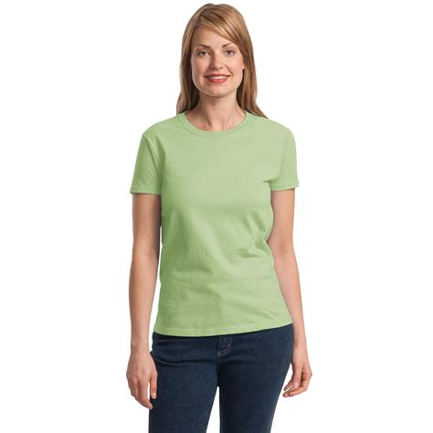 Gildan 2000L Women S Ultra Cotton T Shirt Pistachio FullSource