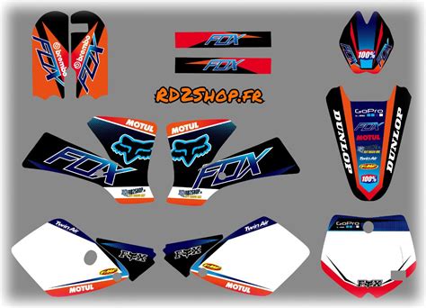 Kit déco complet KTM SX 65 02 à 08 Rd2shop