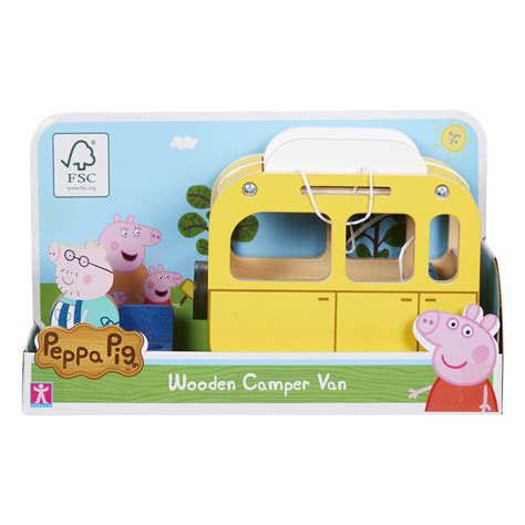 PEPPA PIG Karavan dřevěný figurka Tatínek feedo cz