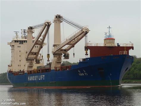 Han Yi General Cargo Vessel Imo 9148116 Vessel Details