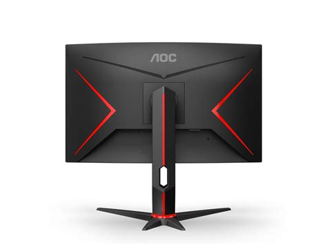 Aoc Ívelt Gaming 165hz Va Monitor 27 Cq27g2sbk 2560x1440 169 250cdm2 1ms 2xhdmidisplayport