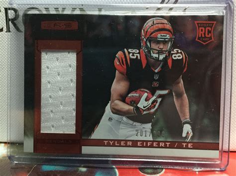 Nfl Panini Rookies Stars Longevity Red Jersey Rookie Card Tyler