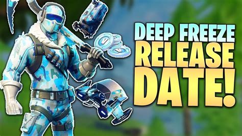 Fortnite Deep Freeze Bundle Release Date And More Info Youtube